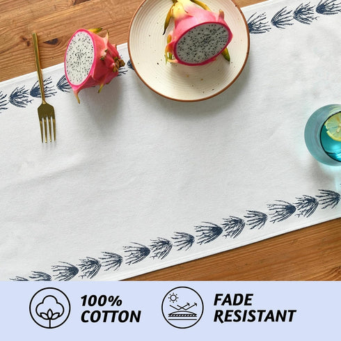 90 Inches 100% Folkulture Boho Table Runner Long for Farmhouse Dcor, Cotton Dining Table Runner for Kitchen Dcor, Boho