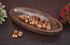 Mango Wood Decorative Bowl for Home Decor, Centerpiece for Farmhouse Country, Restaurant, Café, 14" x 6" x 2.3"