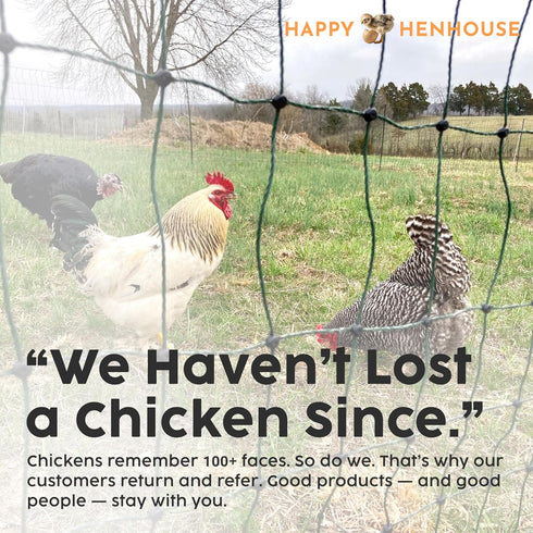 110V Setup Electric Fence Charger - Powerful AC Plug-in Fence Energizer for Chickens, Small Farms & Gardens - Easy