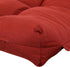 23 Inches 47 Inches 300 Sunnydaze Tufted High Back Chair Cushion - Wide x Long - D Olefin Fabric with Polyester Fill