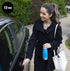 MIRA 12 oz Insulated Water Bottle, Slim Stainless Steel Cola Shape Thermos, Rose Pink