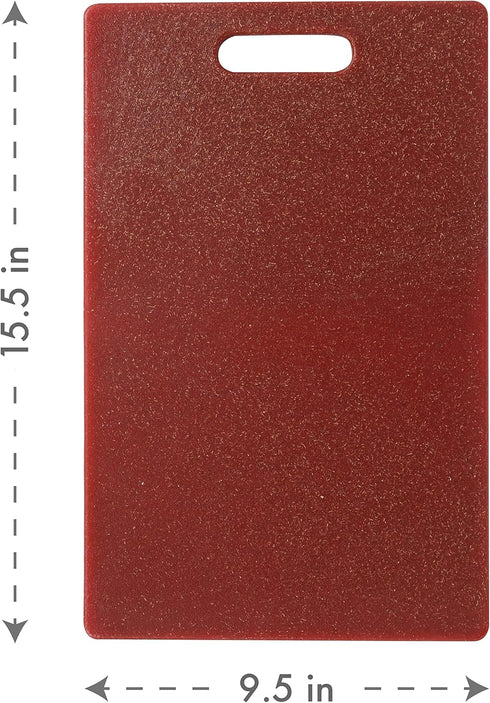 Dexas PolyFiber Flax Cutting & Serving Board, 9.5 x 15in, Azalea by Dexas