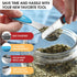 Spring Chef Stainless Steel Magnetic Measuring Spoons Set of 8 with Leveler, Nesting Teaspoon & Tablespoon for Baking &