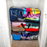 Clear Storage Bags, 3 Pack Zippered Moving Bags, Heavy Duty Transparent Totes for Packing and Organizing