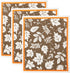 DII Reusable Swedish Dishcloths for Kitchen & Cleaning, Machine Washable, Biodegradable, 3 Piece