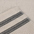 3-Piece Set, 1 1 1 Superior Cotton Towel Zero Twist, Ribbed Geometric, Bathroom Essentials, Shower, Spa, Luxury Plush