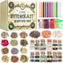 Tassika Witchcraft Starter Kit, Witchcraft Supplies for Wiccan Altar- 63 Pack of Crystals