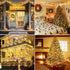 Dofulay 49FT 600 8 Christmas Cluster Lights Plug-in LED Fairy String Lights, Modes Timer Waterproof for Christmas Tree
