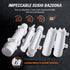 ISSEVE Sushi Making Kit, Sushi Bazooka Maker with Bamboo Mats, Chopsticks, Paddle, Spreader, Knife, DIY Roller Machine
