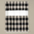SKL Home Grandin Curtain Valance, Black/Natural, 58" x 13"