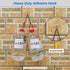 Heavy Duty Adhesive Wall Hooks for Hanging, 20 Pack, No Damage Picture Frame Hangers for Home Office