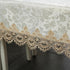 ZHUIDUSI Summer Fabric Tablecloth Lace Outdoor Table Cloth Rectangle Table Farmhouse Picnic TableCover for Rustic