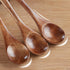 Sevensun Small Wooden Teaspoon - 6pcs Serving Wooden Utensils for Cooking, Daily Use