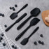 Silicone Spatula Set, 5 Piece Food Grade Rubber Spatulas for Baking, Cooking, Mixing, High Heat Resistant, Dishwasher