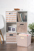 DII Collapsible Polyester Storage Cube, Large Honeycomb Design, Gold