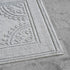 Jean Pierre New York Cotton StoneWash Medallion 2-Piece Bath Rug Set, Gray 17x24/20x32 in.