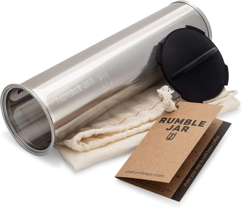 Next-Gen Cold Brew Coffee Maker for Mason Jars - 200 Micron Filter for Coarse Grounds (Jar not included)