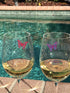 Butterfly Magnetic Wine Glass Charms - 6 Wine Magnet Drink Markers, Fun Gift for the Gardener