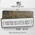 Mom Wood Signs - Medium Wood And Metal for Mothers Of Little Boys