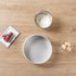 Met Lux 10 x 3 Inch Straight-Sided Baking Tin, 1 Round Cake Pan - Oven-Ready, Freezable, Anodized Aluminum for Baking