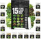 Lettuce & Salad Greens Seeds Variety Pack Spinach, Kale, Arugula, Romaine &
