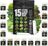 Lettuce & Salad Greens Seeds Variety Pack Spinach, Kale, Arugula, Romaine &