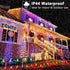98ft 300 Dimmable BrizLabs Color Changing Smart Christmas Lights, LED App & Voice Control Christmas String Lights, Warm