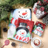 3 Pack Set Preboun Christmas Snowman Bathroom Towels Winter Hand Towels for Xmas Trees Bath Winter Dish Snowman Wash
