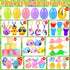 Lavwix 330 Pack Set, Easter Egg Fillers Basket Stuffers with toys Easter Party Favors, Egg Hunt, Gift Goodie Bags