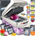 Mueller Pro-Series 10-in-1 Vegetable Chopper, 8 Blade Cutter, Dicer, Egg Slicer, Home Kitchen Gadgets