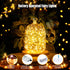 6 Pack 2PCS 6.5ft 20LED Fairy Lights Battery Operated with Timer Remote Warm White Twinkle Lights Waterproof Silver