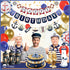 Pirese Nautical Birthday Banner, Nautical Birthday Decorations, Boat Party Decorations, Ocean Birthday Decorations |