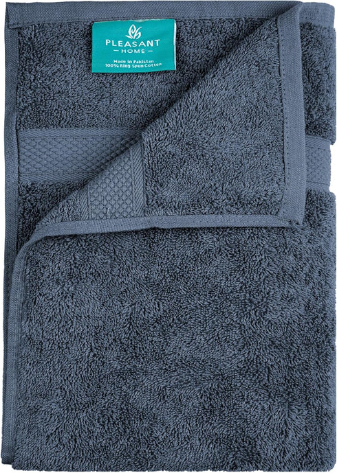 Set 6 (24 50) 100% 515 6 Pack, Pleasant Home Bath Towels of x Cotton, GSM | Lightweight, Soft & Highly Absorbent Luxury
