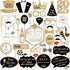 KatchOn Photo Booth Props for New Years Eve 2025 | Huge Pack of 35 | Happy New Year Decorations and Party Supplies