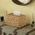 Water Hyacinth Wicker Rectangular Tissue Box Cover, Tall