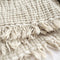 KyraHome 100% Organic Cotton Throw Blankets, Queen 90"x90", Pre-Washed Plant Dyed, Breathable Lightweight