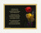 Sister-in-Law Gift with "Thank You Prayer for Best Sister in Law" Poem, 8x10 Double Matted Red & Yellow Tulips Photo