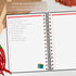 Clever Fox Recipe Book Spiral: Make Your Own Family Cookbook, Blank Recipe Notebook Organizer, Medium Size, Hardcover