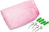 Handy Laundry Jumbo Toy Hammock, Pink, 2-Pack, Organize Stuffed Animals & Children's Toys, Expands to 5.5 Feet