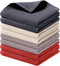 Kitinjoy 100% Cotton Kitchen Dish Cloths, 8 Pack Ultra Soft Absorbent Dish Towels, 12 X 12 Inch