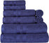 8-Piece Set, 2 2 4 Superior Ultra-Soft Cotton Towel Includes Bath Towels, Hand Towels, and Washcloths, Daily Use Towels