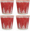 Putuo Decor Christmas Planters Pots, 5.9in Small Metal Tin Buckets with Christmas