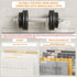 Yieach 4 Pack Acrylic Shelves for Wall Storage,No Drilling Adhesive Shelves,Clear Stick On Bathroom Wall Shelf