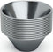 Pro Grade Stainless Steel 1.5oz Sauce Cups, 12 Pk, Reusable Stackable Metal Portion Containers for Dipping Sauces
