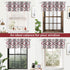 DriftAway Alexander Pattern Match Blackout Valances for Windows, 250GSM Geometric Moroccan 52 Inch by 14 Inch