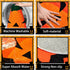 FANTPK Halloween Bathroom Rug, Fall Pumpkin Bath Mat Water Absorbent Non-Slip Washable for Shower Tub Microfiber