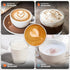 YSSOA Electric Milk Frother Handheld with Stainless Steel Stand, Battery Operated Whisk for Coffee, Frappe, Latte,