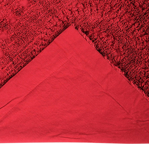 Better Trends Rio Collection Standard Sham, Super Soft Lightweight Floral Design, 100% Cotton Tufted, Machine Washable,