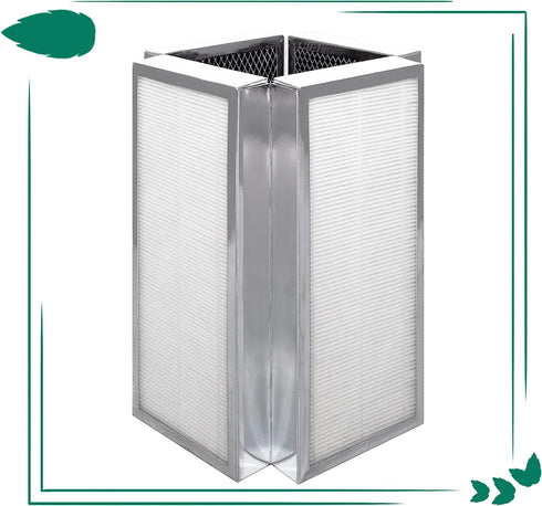 Replacement Filter for 50 Air Purifier, 3-in-1 H13 True HEPA Filter Compatible