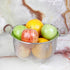U.S. Kitchen Supply Stainless Steel Colander Strainer Basket, 3-Quart with Resting Feet & Handles